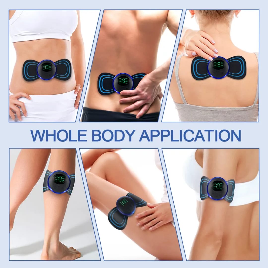 ems-massager-modes-intensity-display EMS Electric Pulse Massager Full Set