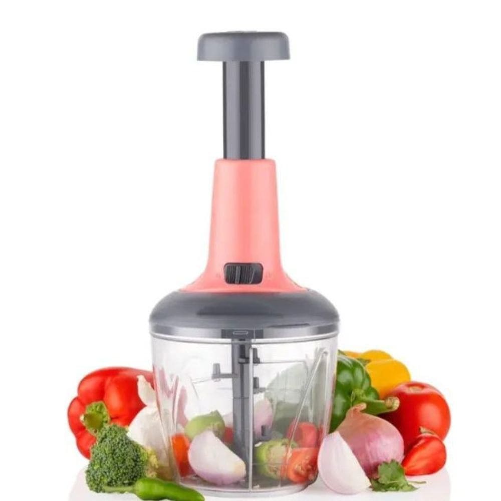 push chopper hand press vegetable cutter