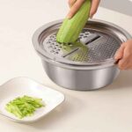 vegetable cutter with bowl