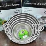 stainless steel strainer set