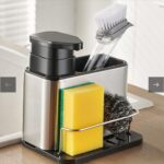 soap dispenser with sponge holder