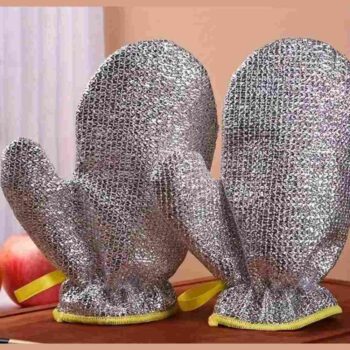 steel wire cleaning gloves
