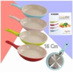silicone handle fry pan